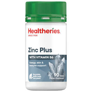Healtheries Zinc Plus Tablets