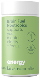 Lifestream: Lifestream Brain Fuel Nootropics - 60 Capsules