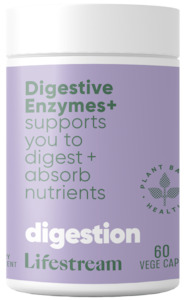 Lifestream: Lifestream Digestive Enzymes+ - 60 Capsules