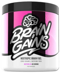 Brain Gains: Brain Gains Switch-On Nootropic Brain Fuel - Non Stim