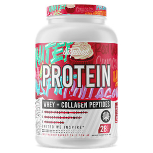Inspired Nutraceuticals: Inspired Whey Protein + Collagen Peptides Protein Powder