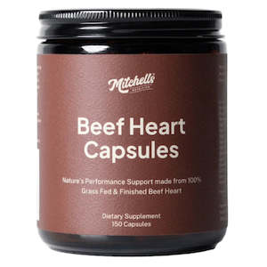 Mitchells Nutrition Beef Heart Capsules