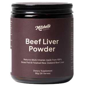 Mitchells Nutrition Beef Liver Powder