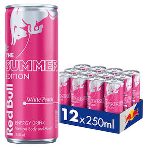 Red Bull Energy Drink Summer Edition White Peach 250ml