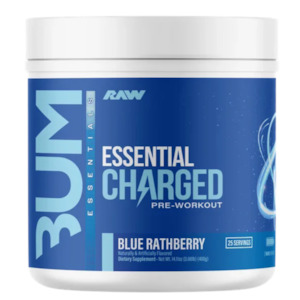 Get Raw Cbum Essentials Charged Pre-Workout