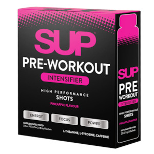 Best Selling Pre Workout: SUP Pre-Workout Intensifier Shots