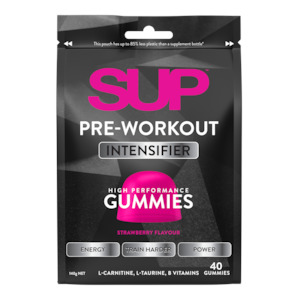 SUP Pre-Workout Intensifier Gummies