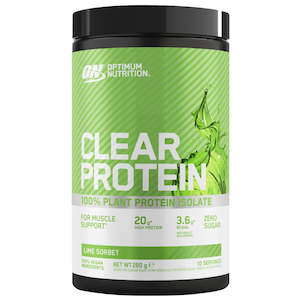 Best Selling Plant Protein: Optimum Nutrition Clear Plant Isolate Protein