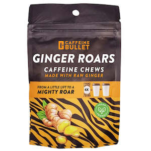Best Selling Endurance: Caffeine Bullet Ginger Roars Energy Chews
