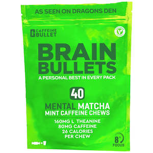 Caffeine Bullet Brain Bullets Chews