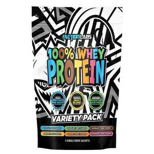 Faction Labs: Faction Labs 100% Whey Protein Variety Pack *Gift*