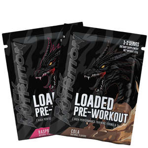 Out Of Stock: 2x Pack Nutrition Loaded Pre Workout Samples (Random Flavours) *Gift*