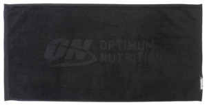 Optimum Nutrition Black Gym Towel *Gift*
