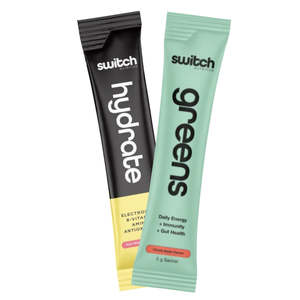 Switch Nutrition: Switch Nutrition 1xHydrate + 1xGreens Sachet Sampler *Gift*