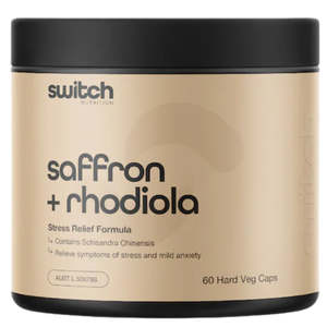 Switch Nutrition Saffron + Rhodiola