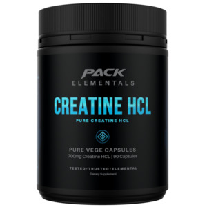 Out Of Stock: Pack Nutrition Elementals Creatine HCL Caps