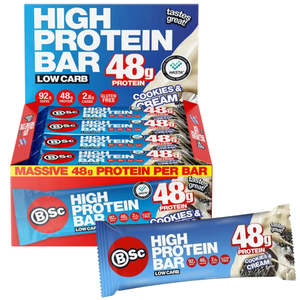 Top 50: BSC 48g High Protein Low Carb Bar