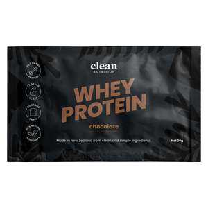 Kiwi Brands: Clean Nutrition Whey Protein Powder Single Serve Sachet *Gift*