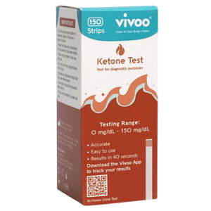 Vivoo Ketone Test Strips 30 Pack