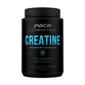 Pack Nutrition Elementals Creatine Powder Unflavoured