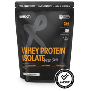 Switch Nutrition: Switch Nutrition Perform Whey Protein Isolate Powder - HASTA