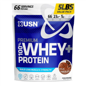 Hydrolyzed Whey Protein: USN Premium 100% Whey+ Protein Powder