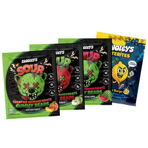 Best Selling Supplements: 4x Swoleys Variety Sample Pack *Gift*