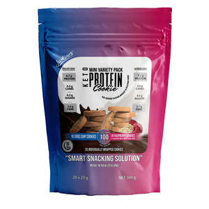 Justines Protein Cookie Mini Cookie 2x Flavour Variety Pack