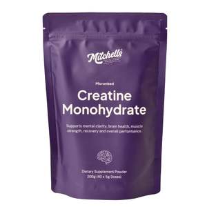 Mitchells Nutrition: Mitchells Nutrition Creavitalis® Creatine Monohydrate Powder