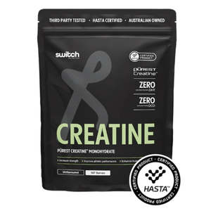 Switch Nutrition Perform Purest Creatine Monohydrate Powder - HASTA cert.