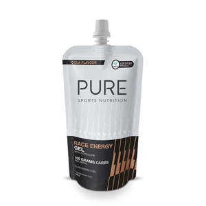Pure Sports Nutrition: PURE Performance + Race Energy Gel 100g Carb Pouch