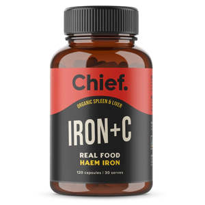 Chief Organic Iron+C Caps