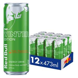 Red Bull Energy Drink Winter Edition Exotic Passionfruit 473ml
