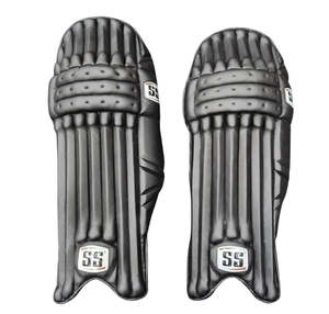 SS TEST OPENER CRICKET BATTING PADS BLACK - MENS