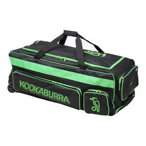 Kit Bags: KOOKABURRA PRO 1.0 WHEELIE KITBAG
