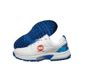 SS Ton Camo Cricket Shoes – Blue/White(All in UK Size)