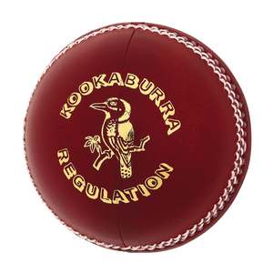 Balls: Kookaburra Regulation Red Cricket Ball