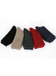 NZ Made Possum & Merino Socks (5 Colours)