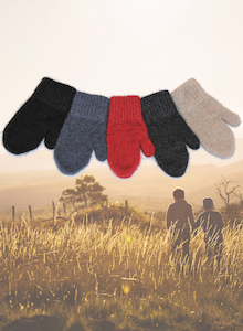 Products: NZ Made Possum & Merino KIDS Mittens
