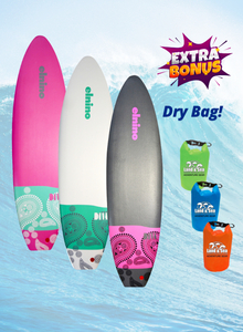 Products: Elnino Diva 6’0 Softboard Surfboard incl. Free Dry Bag
