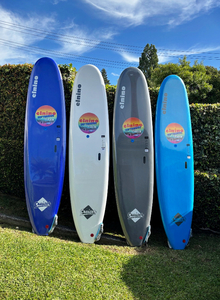 Summer Gift Ideas: Elnino Cruiser 8′ Softboard Surfboard – 4 Colours