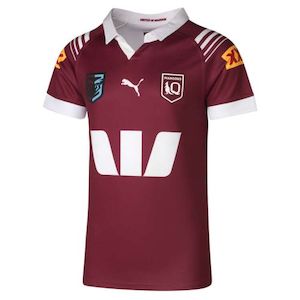 State Of Origin Merchandise: PUMA QLD MAROONS REPLICA JERSEY 2024