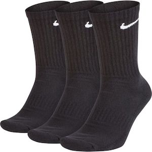 NIKE UNISEX EVERYDAY CUSHION CREW SOCKS 3 PACK