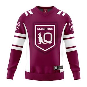 State Of Origin Merchandise: STATE OF ORIGIN TODDLER QLD MAROONS QUARTERBACK PULLOVER