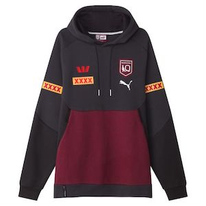 State Of Origin Merchandise: PUMA QLD MAROONS WOMENS TEAM HOODIE 2025