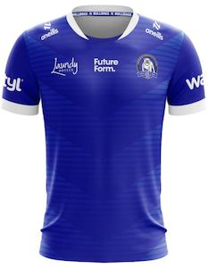 Kids Nrl: ONEILLS KIDS BULLDOGS WARM UP TEE 2025