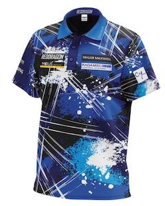Dart Shirts: RED DRAGON LUKE HUMPHRIES WORLD CHAMP TOUR POLO