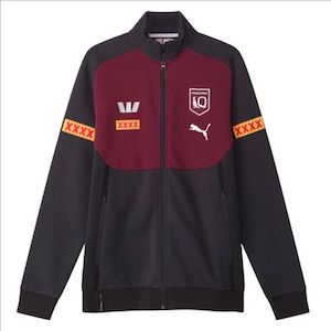 State Of Origin Merchandise: PUMA QLD MAROONS MENS TEAM JACKET 2025