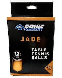 Table Tennis: DONIC JADE 40MM TABLE TENNIS BALLS | 12 PACK