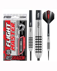 Steel Tip Darts: RED DRAGON FLIGHTMASTER MATRA 1 80% TUNGSTEN